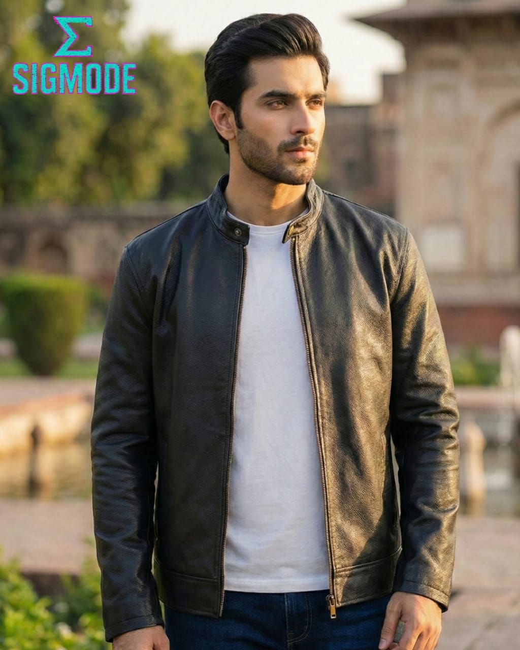 Premium 100% Original Leather Jacket - Men's Luxury Outerwear