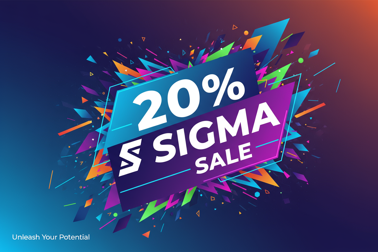 Sigma Sale - 20% Off