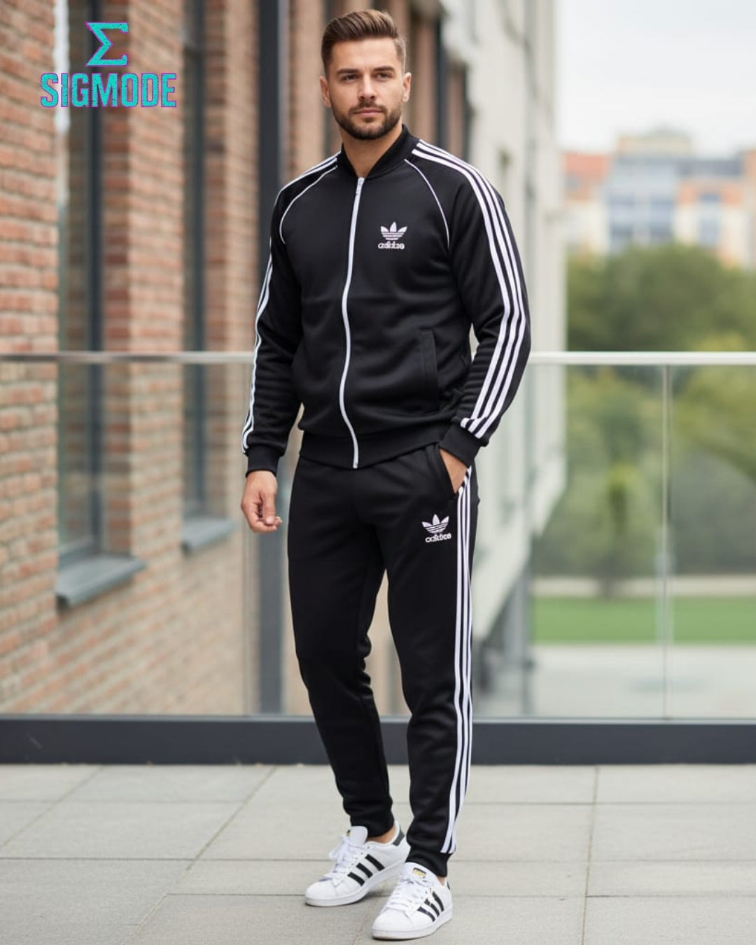 Sigma Black Performance Tracksuit