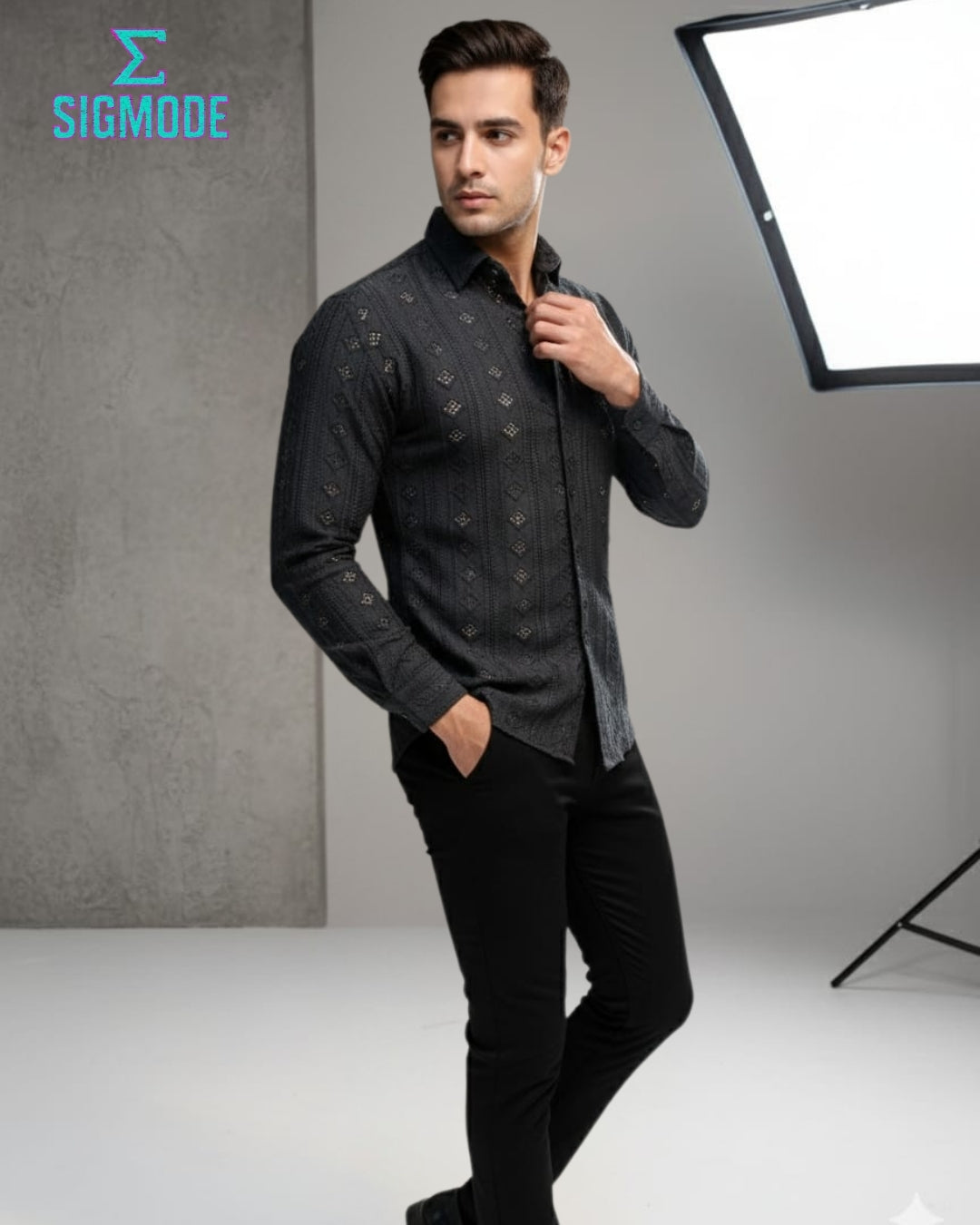 Premium Black Sigma Shirt - Bold Minimalist Design